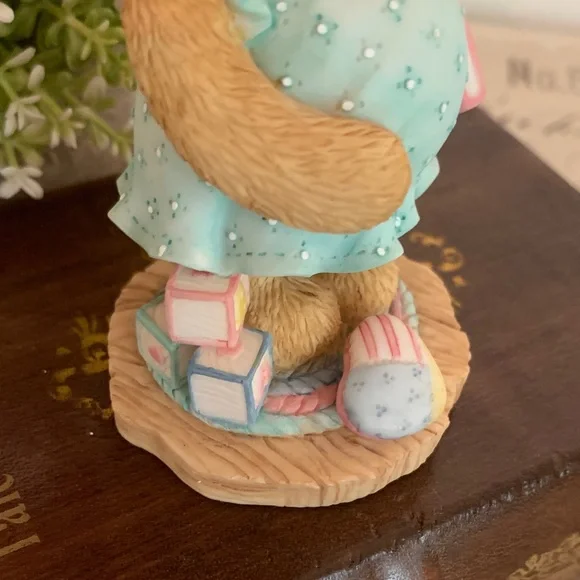 Cherished Teddies “Anxiously Awaiting The Arrival” Figurine - Picture 7 of 10